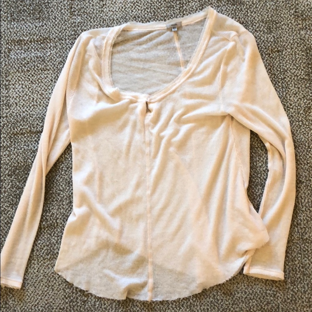 Soft off-white long sleeve Urban Outfitters
